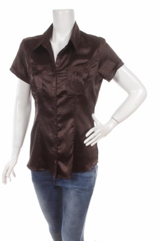 Γυναικείο πουκάμισο Amisu, Μέγεθος L, Χρώμα Καφέ, Τιμή 10,52 €