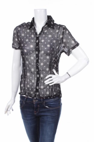 Γυναικείο πουκάμισο Biaggini, Μέγεθος M, Χρώμα Μαύρο, Τιμή 9,28 €