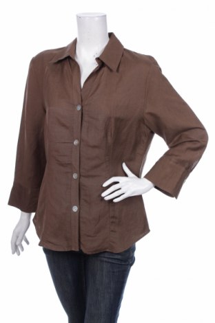Γυναικείο πουκάμισο East 5Th, Μέγεθος L, Χρώμα Καφέ, Τιμή 10,52 €