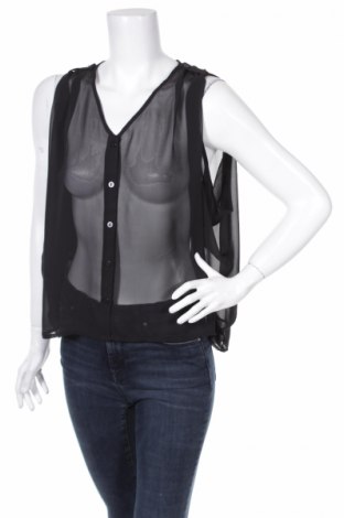 Γυναικείο πουκάμισο Monki, Μέγεθος M, Χρώμα Μαύρο, Τιμή 9,90 €