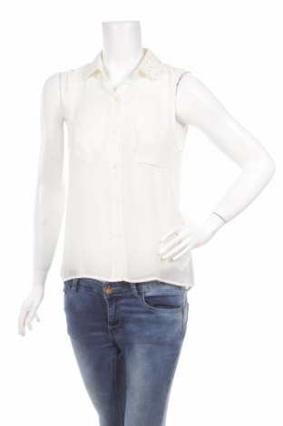 Γυναικείο πουκάμισο New Look, Μέγεθος S, Χρώμα Εκρού, Τιμή 13,61 €
