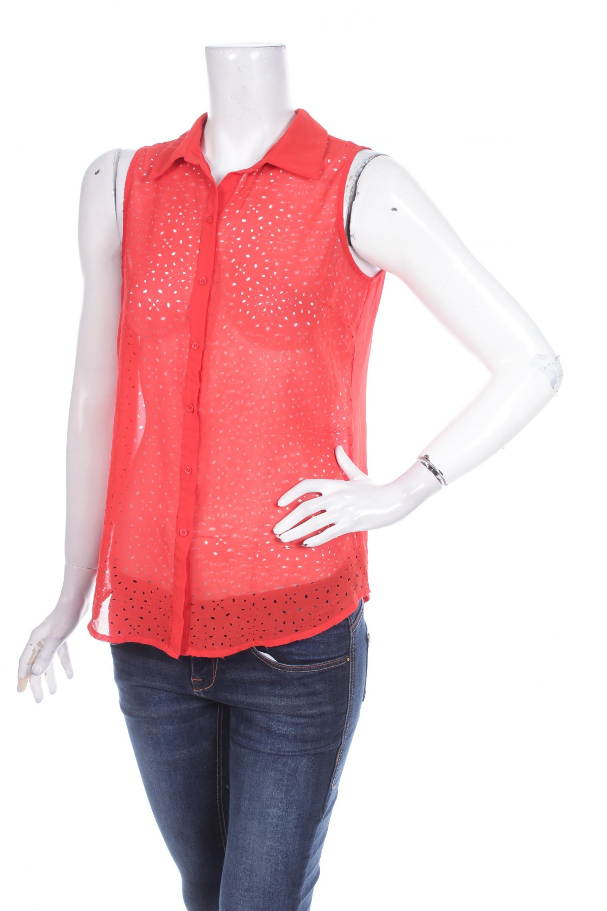 Γυναικείο πουκάμισο A.N.A., Μέγεθος M, Χρώμα Πορτοκαλί, Τιμή 9,28 €