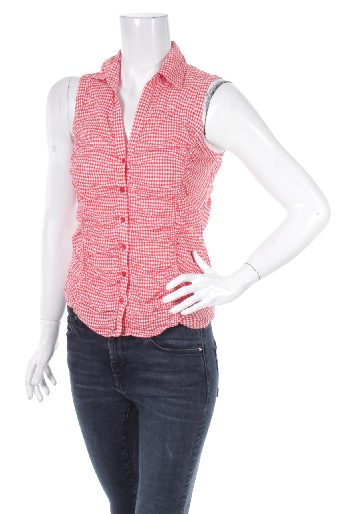 Γυναικείο πουκάμισο Amisu, Μέγεθος S, Χρώμα Κόκκινο, Τιμή 9,90 €