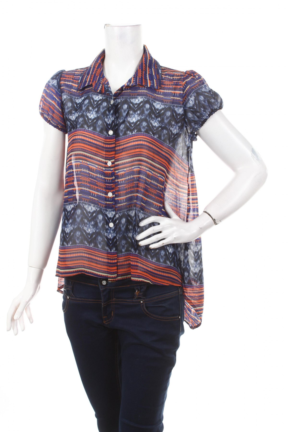 Γυναικείο πουκάμισο Gloria Jeans, Μέγεθος M, Χρώμα Πολύχρωμο, Τιμή 10,52 €