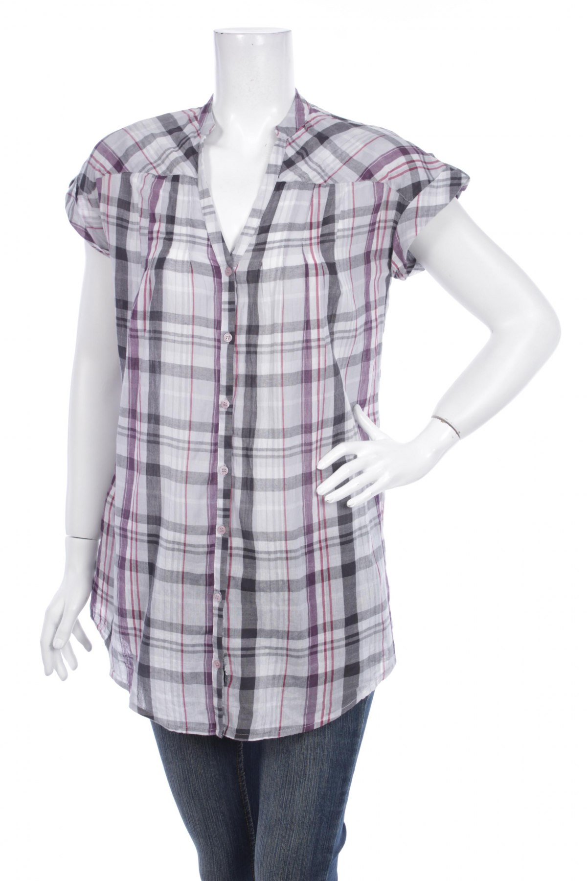 Γυναικείο πουκάμισο Promod, Μέγεθος S, Χρώμα Πολύχρωμο, Τιμή 11,13 €