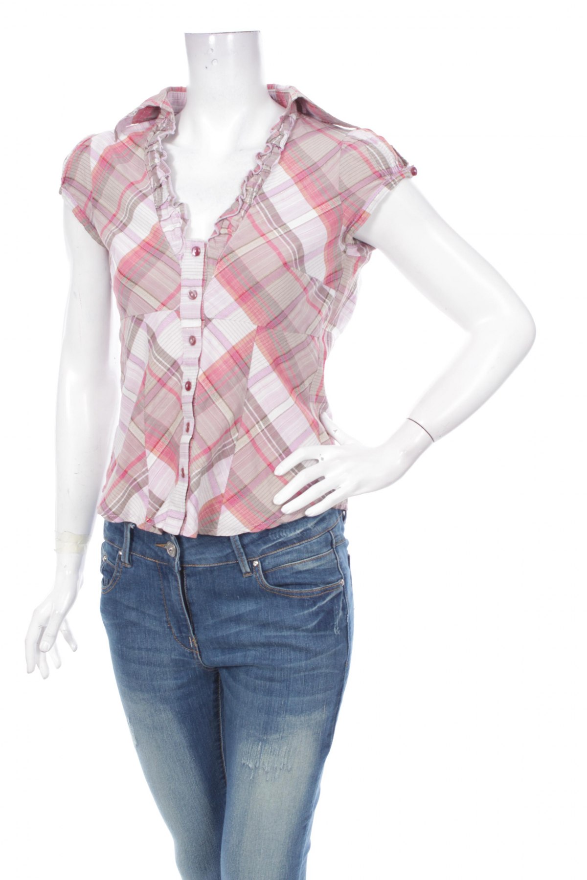 Γυναικείο πουκάμισο Steps Everyday, Μέγεθος S, Χρώμα Πολύχρωμο, Τιμή 8,66 €