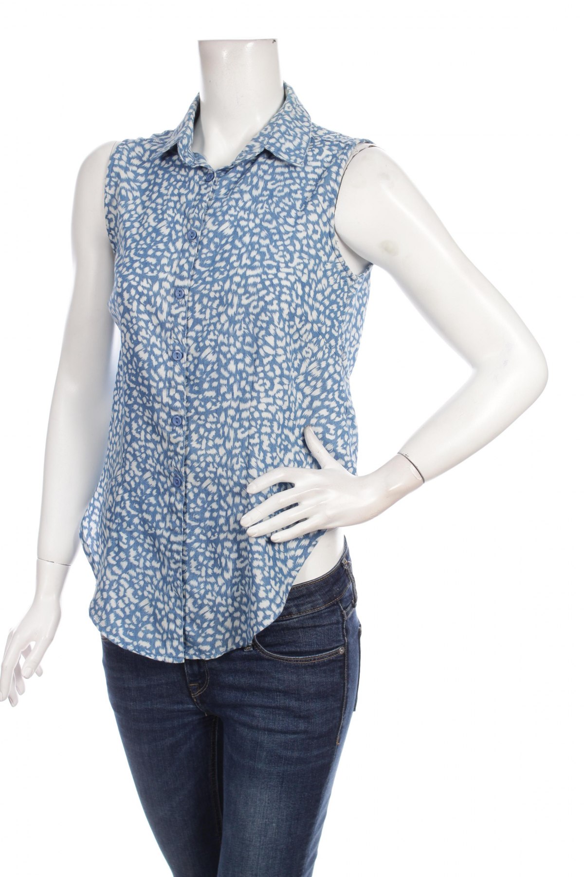 Γυναικείο πουκάμισο Uk 2 La, Μέγεθος M, Χρώμα Μπλέ, Τιμή 9,28 €