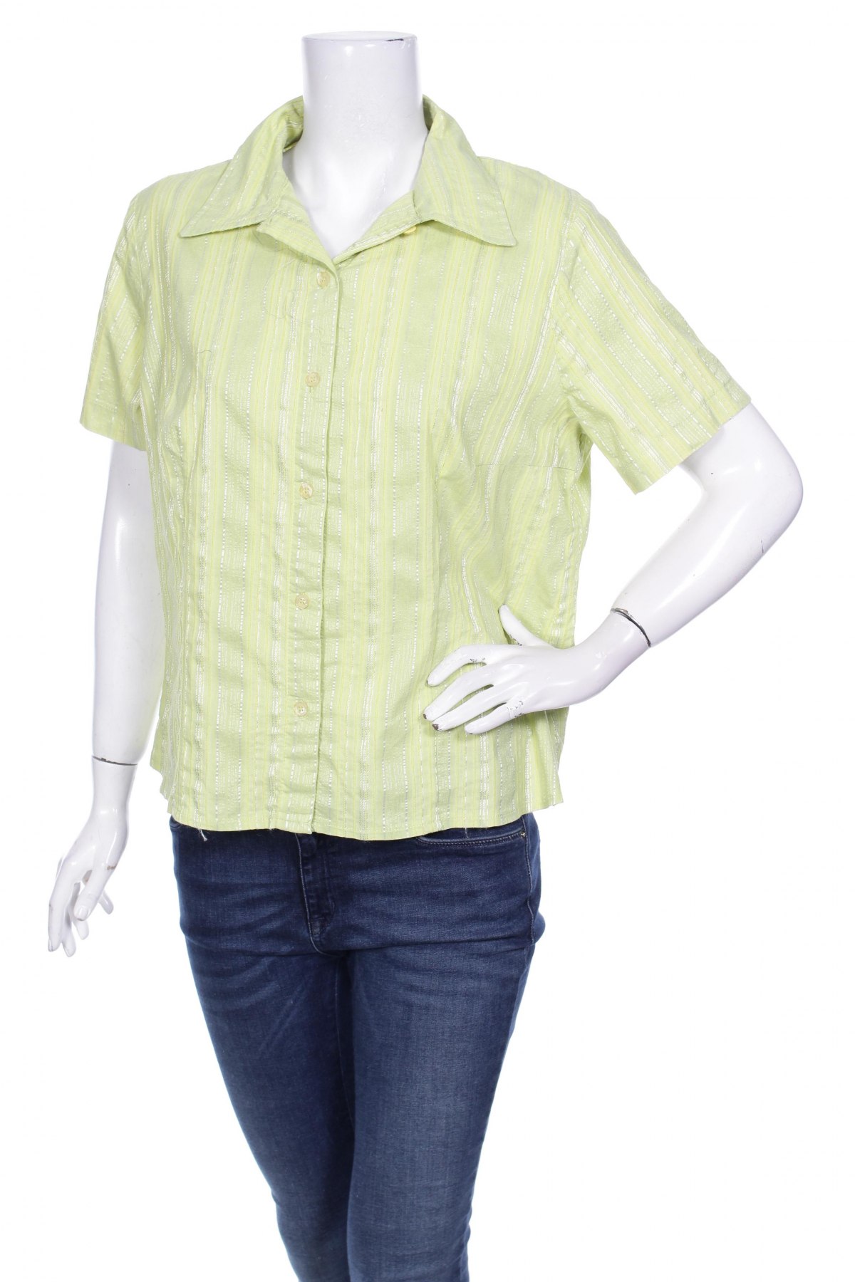 Γυναικείο πουκάμισο Wissmach, Μέγεθος XL, Χρώμα Πράσινο, Τιμή 8,66 €