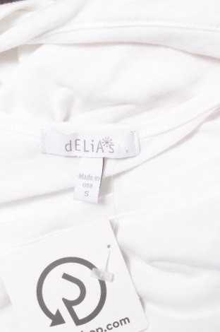 Дамска блуза Delia*s, Размер S, Цвят Екрю, Цена 16,00 лв.