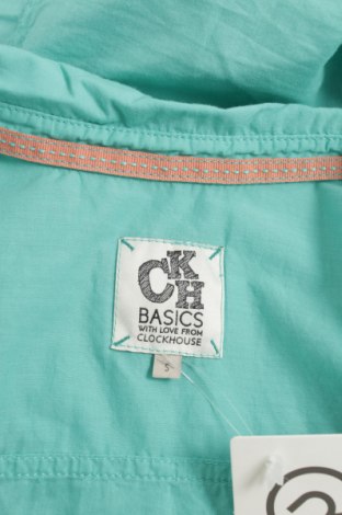 Γυναικείο πουκάμισο Clockhouse, Μέγεθος S, Χρώμα Πράσινο, Τιμή 12,89 €