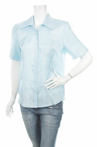 Γυναικείο πουκάμισο Gerry Weber, Μέγεθος L, Χρώμα Μπλέ, Τιμή 17,32 €