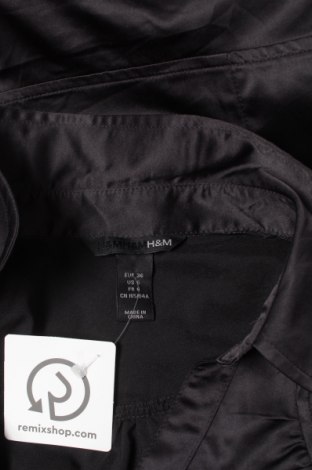 Γυναικείο πουκάμισο H&M, Μέγεθος S, Χρώμα Μαύρο, Τιμή 9,90 €