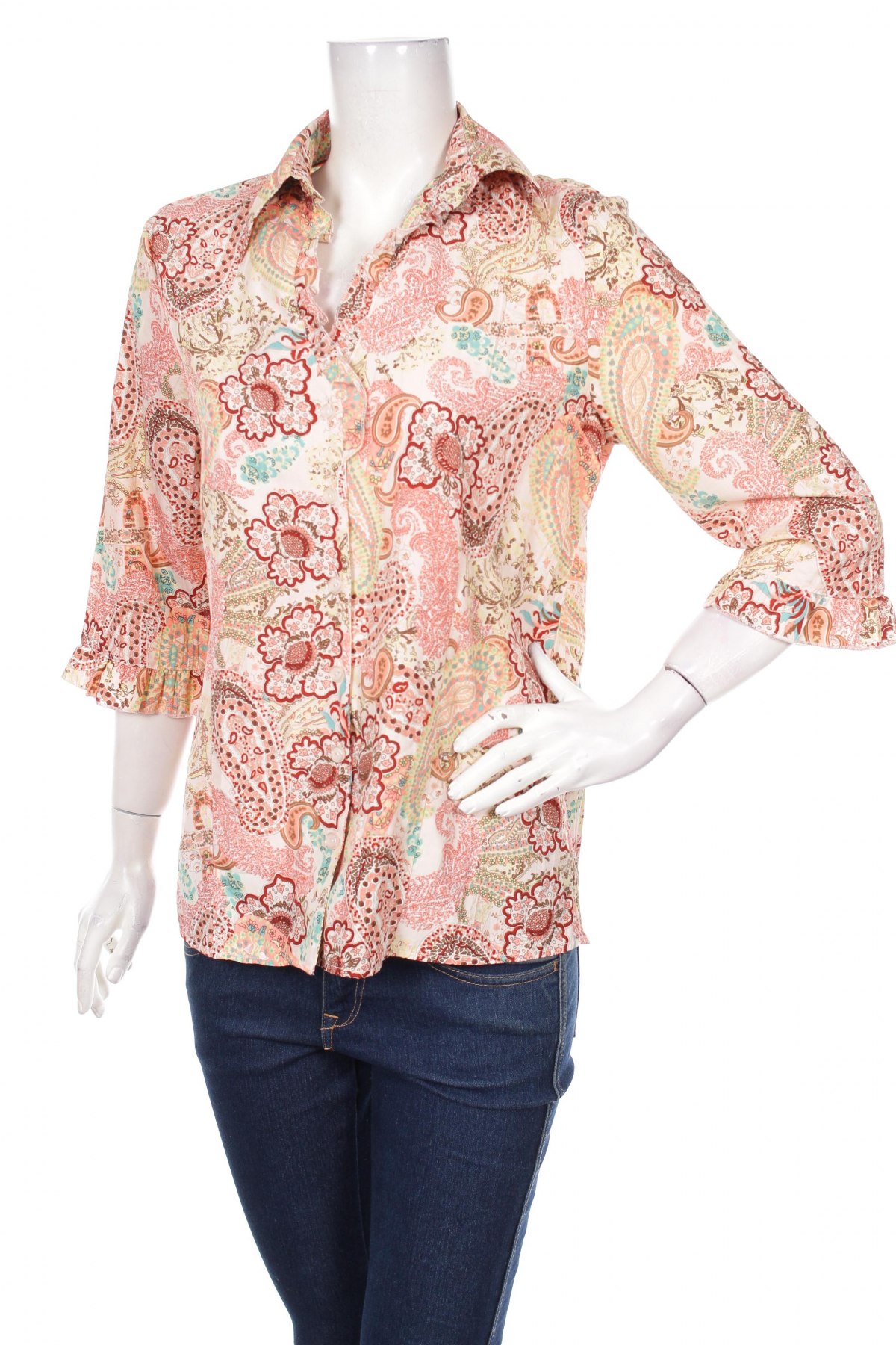 Γυναικείο πουκάμισο Encadee, Μέγεθος M, Χρώμα Πολύχρωμο, Τιμή 12,37 €