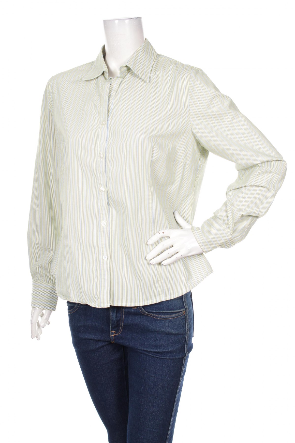 Γυναικείο πουκάμισο George, Μέγεθος L, Χρώμα Πράσινο, Τιμή 12,99 €