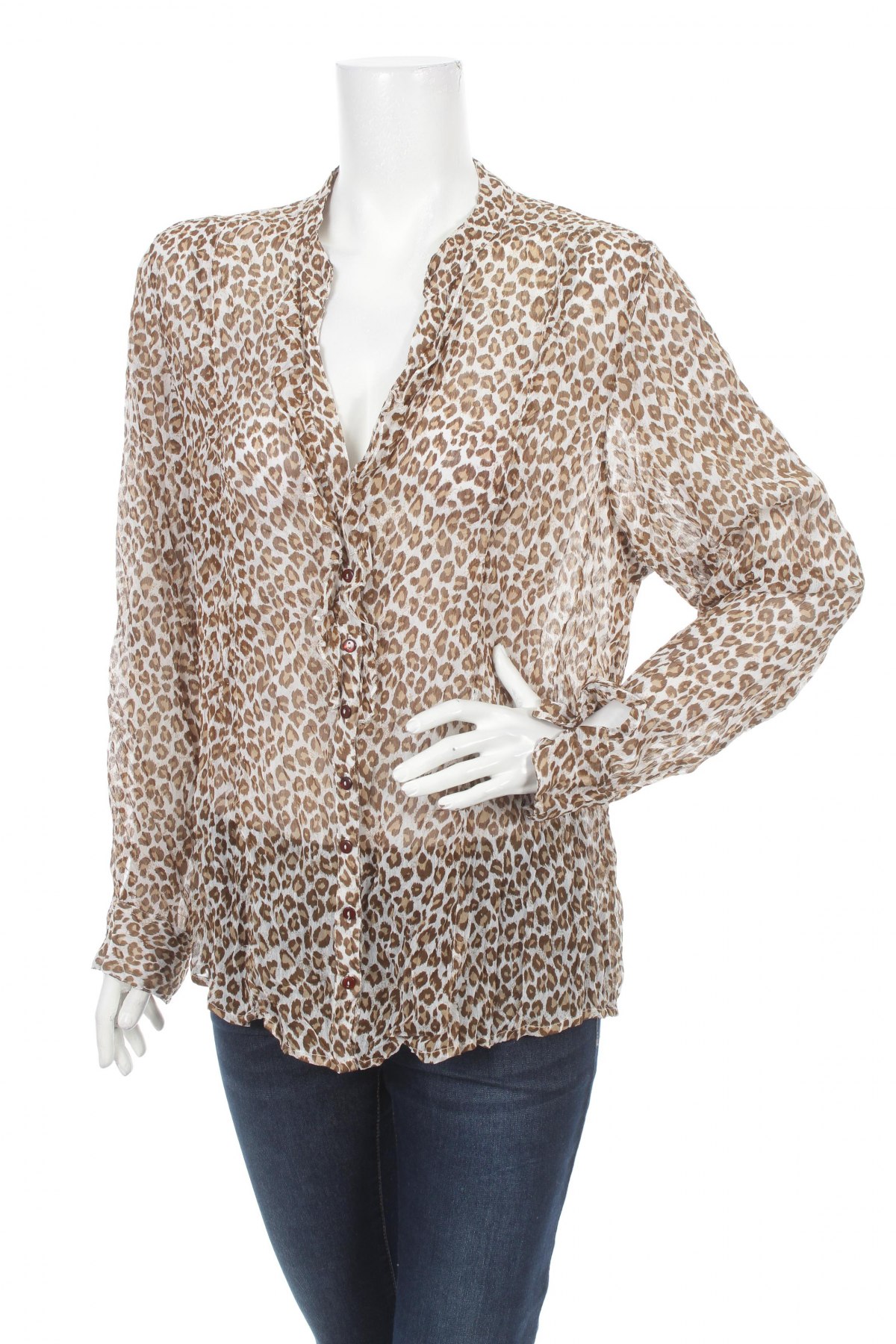 Γυναικείο πουκάμισο Gina Benotti, Μέγεθος XL, Χρώμα Πολύχρωμο, Τιμή 20,10 €