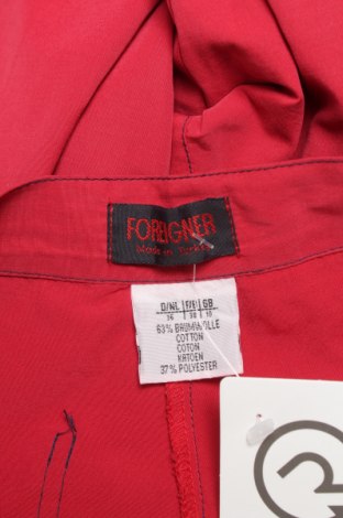 Дамски спортен панталон Foreigner, Размер S, Цвят Червен, Цена 20,40 лв.
