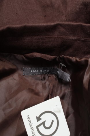 Дамско сако Zero Base, Размер L, Цвят Кафяв, Цена 20,40 лв.