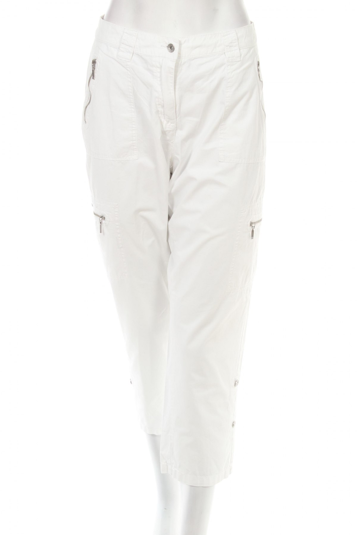 Дамски панталон Jensen, Размер M, Цвят Бял, Цена 18,70 лв.