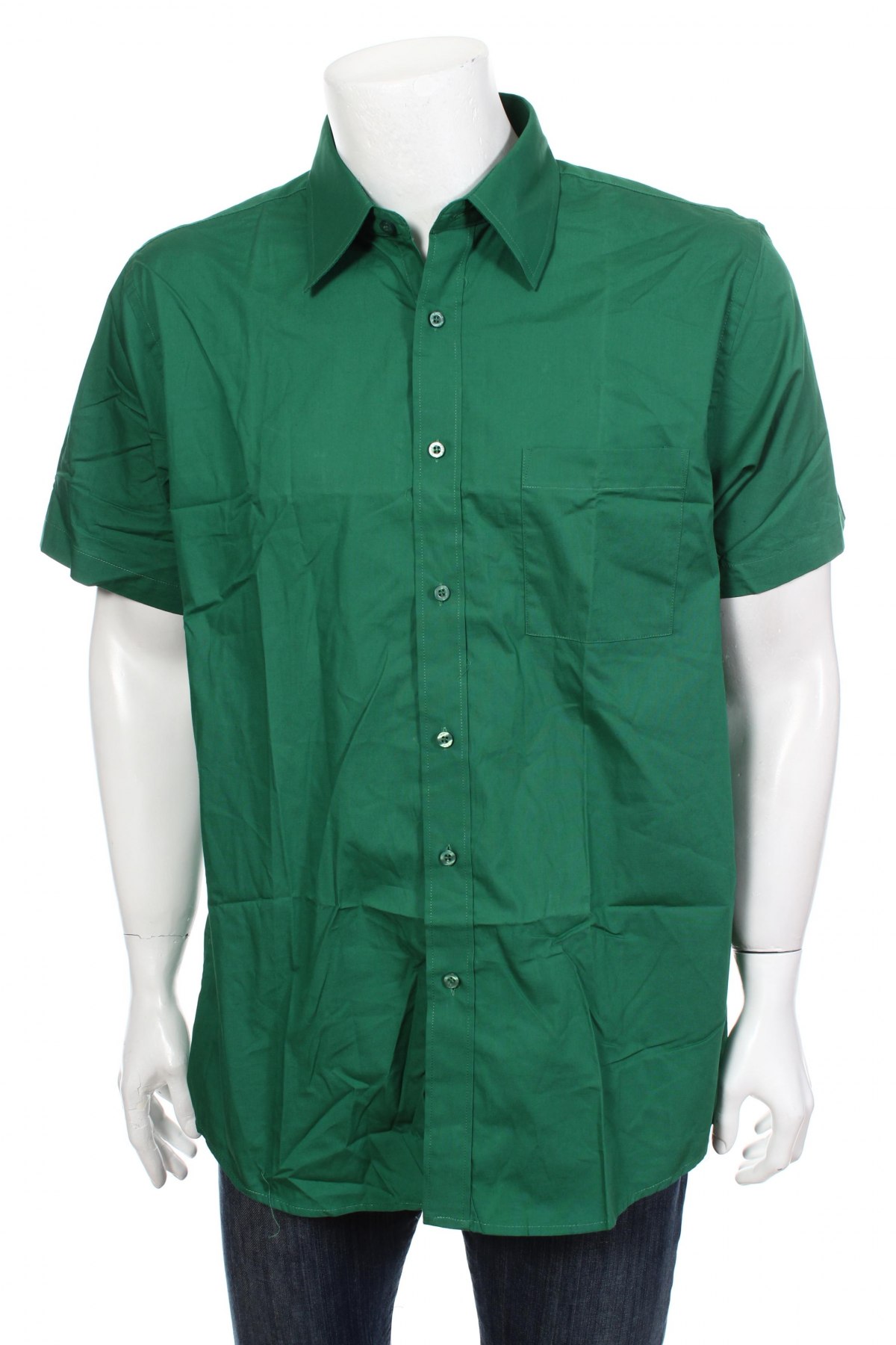 Мъжка риза, Размер L, Цвят Зелен, Цена 18,00 лв.