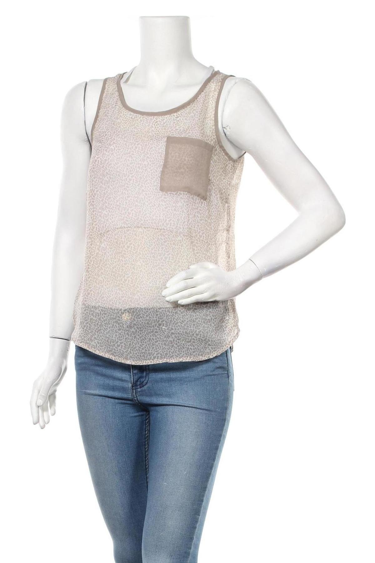 Γυναικείο αμάνικο μπλουζάκι Vero Moda, Μέγεθος S, Χρώμα  Μπέζ, Τιμή 8,91 €