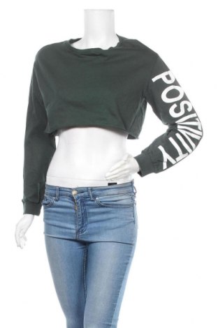 Damen Shirt H&M Divided, Größe XS, Farbe Grün, 100% Baumwolle, Preis 9,04 €