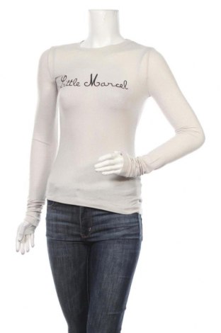 Damen Shirt Little Marcel, Größe S, Farbe Grau, 74% Modal, 19% Wolle, 7% Elastan, Preis 15,20 €