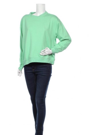 Дамска блуза Monki, Размер M, Цвят Зелен, 80% памук, 20% полиестер, Цена 44,25 лв.