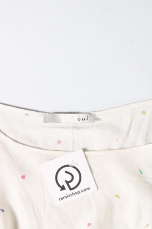 Дамска блуза Oui, Размер M, Цвят Бял, Вискоза, Цена 25,94 лв.
