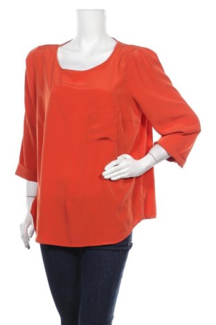 Дамска блуза Oui, Размер XL, Цвят Червен, Полиестер, Цена 11,88 лв.