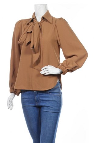 Дамска блуза See By Chloe, Размер S, Цвят Кафяв, Полиестер, Цена 188,55 лв.