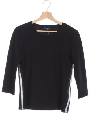 Γυναικεία μπλούζα Tom Tailor, Μέγεθος XS, Χρώμα Μαύρο, 94% πολυεστέρας, 6% ελαστάνη, Τιμή 6,24 €