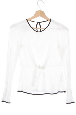 Дамска блуза Zara, Размер XS, Цвят Екрю, Вискоза, Цена 28,50 лв.