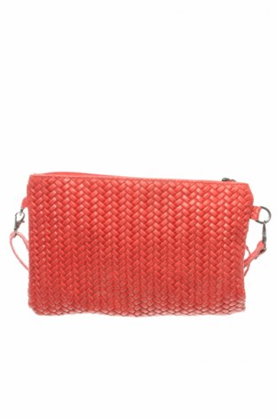 Дамска чанта Andrea Cardone, Цвят Червен, Естествена кожа, Цена 53,70 лв.