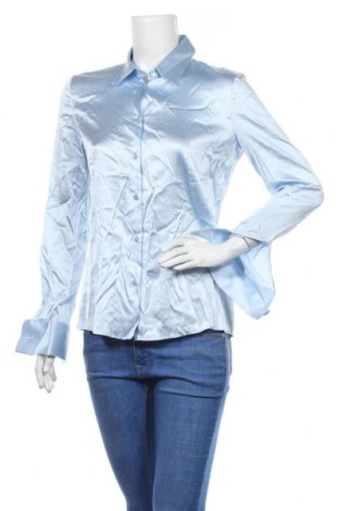 Γυναικείο πουκάμισο Emporio Armani, Μέγεθος XL, Χρώμα Μπλέ, 92% μετάξι, 8% ελαστάνη, Τιμή 142,66 €