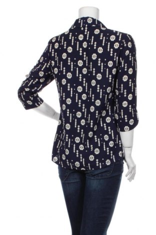 Γυναικείο πουκάμισο Scarlet Jones, Μέγεθος L, Χρώμα Μπλέ, Πολυεστέρας, Τιμή 24,74 €