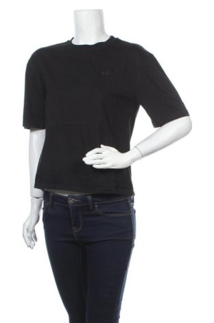 Дамска тениска McQ Alexander McQueen, Размер S, Цвят Черен, Памук, Цена 84,75 лв.