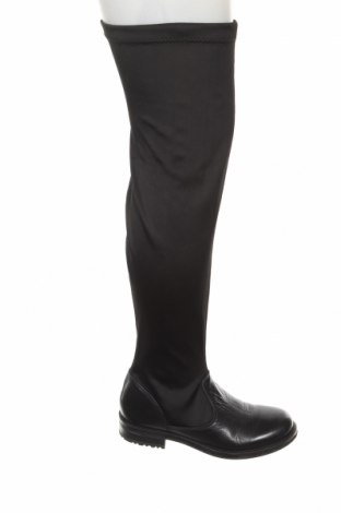 Γυναικείες μπότες Bata, Μέγεθος 38, Χρώμα Μαύρο, Γνήσιο δέρμα, κλωστοϋφαντουργικά προϊόντα, Τιμή 31,18 €