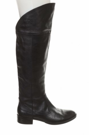 Γυναικείες μπότες Geox, Μέγεθος 37, Χρώμα Μαύρο, Γνήσιο δέρμα, Τιμή 116,91 €