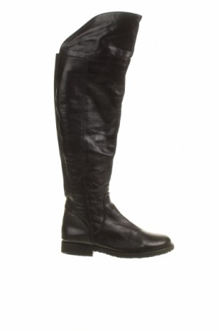 Γυναικείες μπότες Zign, Μέγεθος 36, Χρώμα Μαύρο, Γνήσιο δέρμα, Τιμή 51,31 €