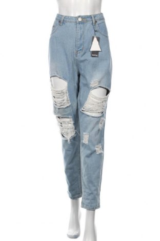 Damen Jeans Boohoo, Größe XL, Farbe Blau, 95% Baumwolle, 5% Polyester, Preis 19,90 €