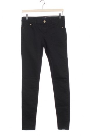 Dámské džíny  H&M, Velikost M, Barva Černá, 70% bavlna, 27% polyester, 3% elastan, Cena  140,00 Kč