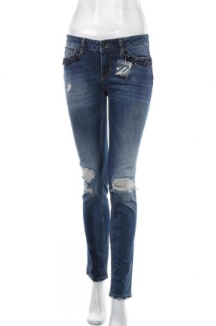 Damskie jeansy Liu Jo, Rozmiar S, Kolor Niebieski, 98% bawełna, 2% elastyna, Cena 331,24 zł