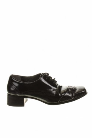 Γυναικεία παπούτσια Geox, Μέγεθος 37, Χρώμα Μαύρο, Γνήσιο δέρμα, Τιμή 19,05 €