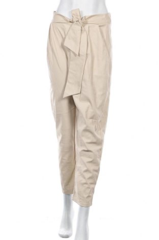 Дамски панталон ASOS Petite, Размер M, Цвят Бежов, 57% полиестер, 43% полиуретан, Цена 29,80 лв.