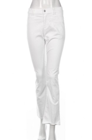 Дамски панталон Angels, Размер M, Цвят Бял, 97% памук, 3% еластан, Цена 33,39 лв.