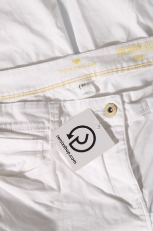 Дамски панталон Tom Tailor, Размер M, Цвят Бял, Цена 32,20 лв.
