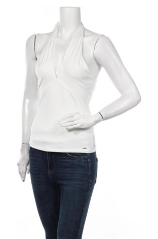 Γυναικείο αμάνικο μπλουζάκι Morgan, Μέγεθος S, Χρώμα Λευκό, 95% πολυαμίδη, 5% ελαστάνη, Τιμή 4,64 €