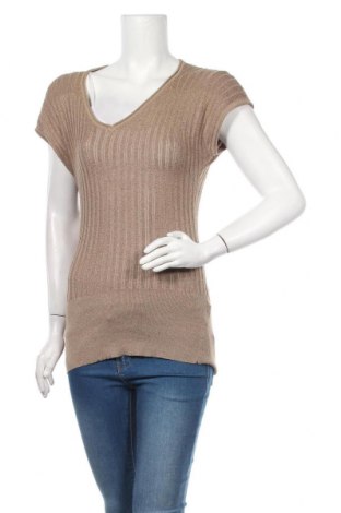 Дамски пуловер Apriori, Размер S, Цвят Бежов, 48% памук, 32% акрил, 20% полиестер, Цена 6,72 лв.