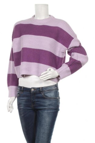 Дамски пуловер Jennyfer, Размер M, Цвят Лилав, 100% акрил, Цена 18,63 лв.