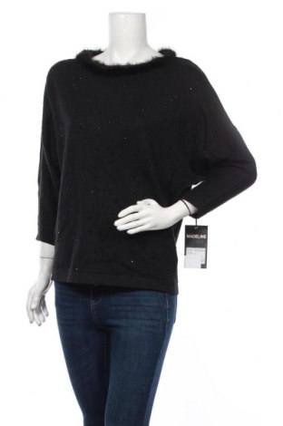 Дамски пуловер Madeleine, Размер L, Цвят Черен, 18% вълна, 25% полиамид, 17% акрил, 40% полиестер, Цена 135,45 лв.